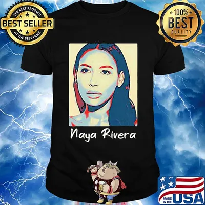 Official naya rivera art shirt
