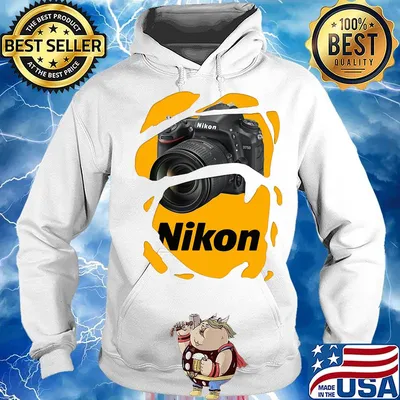 Official photography camera nikon s Hoodie