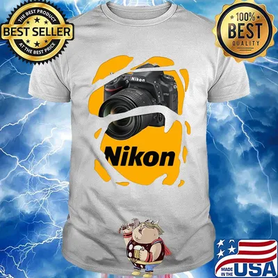 Official photography camera nikon shirt