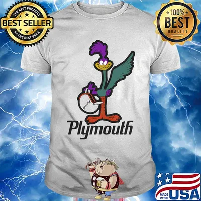Official plymouth road runner shirt
