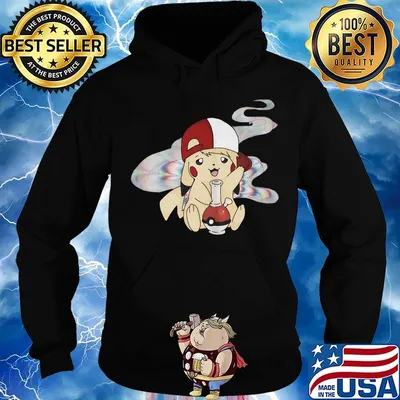 Official pokemon smoking s Hoodie