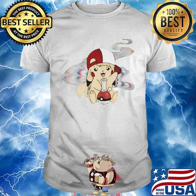 Official pokemon smoking shirt