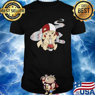 Official pokemon smoking shirt