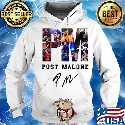 Official post malone signature s Hoodie