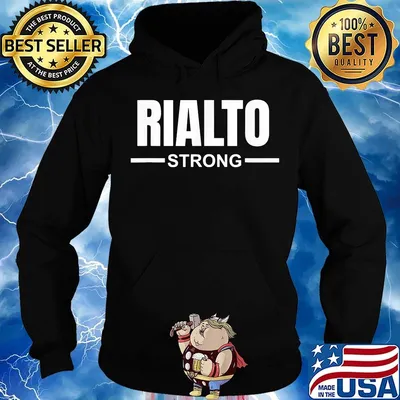 Official rialto strong s Hoodie