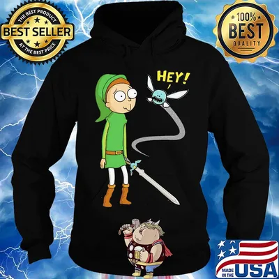 Official rick and morty hey s Hoodie