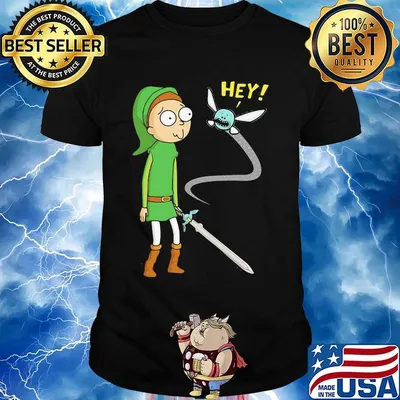 Official rick and morty hey shirt