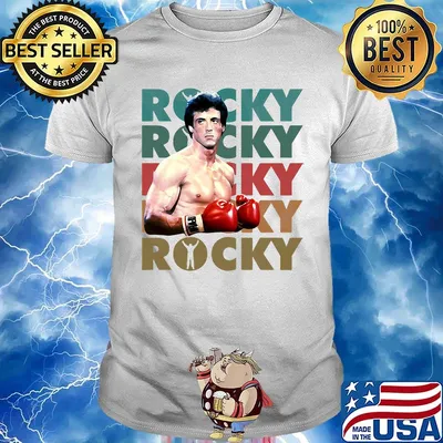 Official rocky balboa vintage shirt