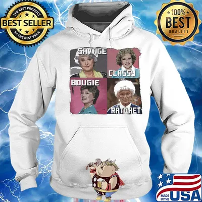 Official Savage Classy Bougie Ratchet s Hoodie