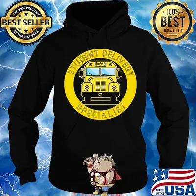 Official School bus Student Delivery Specialist s Hoodie