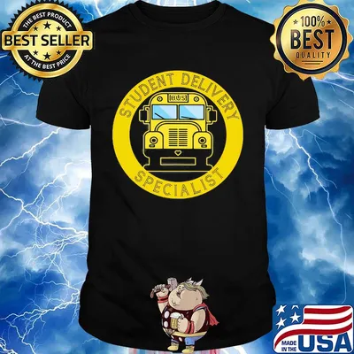 Official School bus Student Delivery Specialist shirt