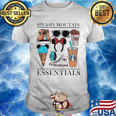 Official splash mountain essentials shirt