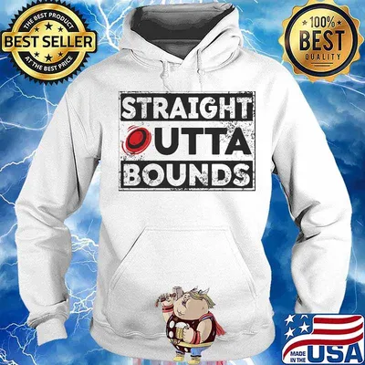 Official straight outta bounds s Hoodie