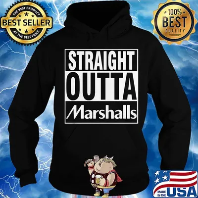 Official straight outta marshlls s Hoodie