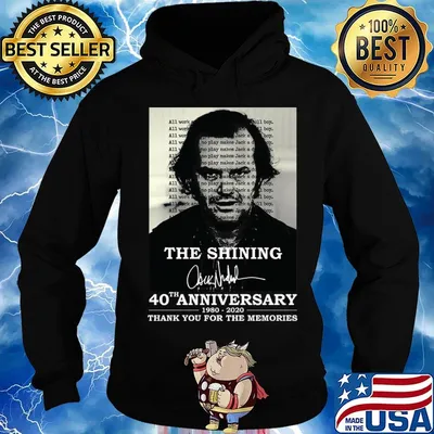 Official The Shining 40th anniversary 1980-2020 thank you for the memories signature s Hoodie