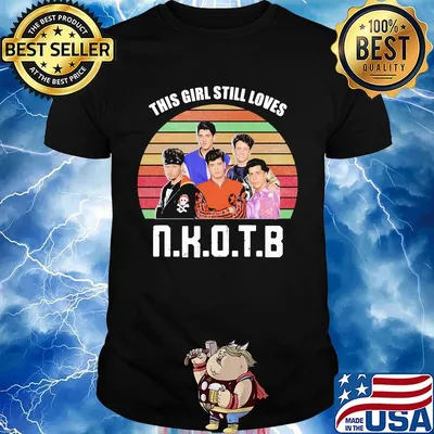 Official This girl still loves NKOTB vintage shirt