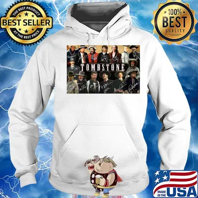 Official Tombstone signatute s Hoodie