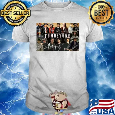 Official Tombstone signatute shirt