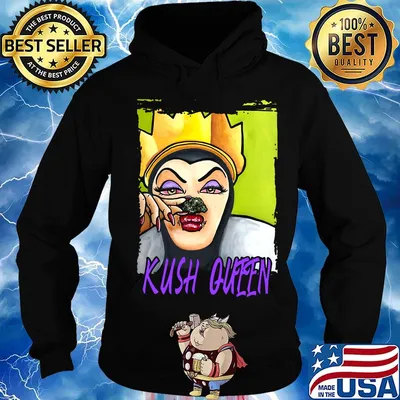 Official weed kush queen s Hoodie