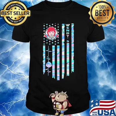 Official Wendy American flag shirt
