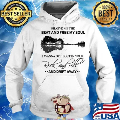Oh give me the beat and free my soul I wanna get lost in you Rock and roll and drift away s Hoodie