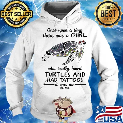 Once Upon A Time There Was A Girld Who Really And Had Tattoos Is Was Me The end Hoodie