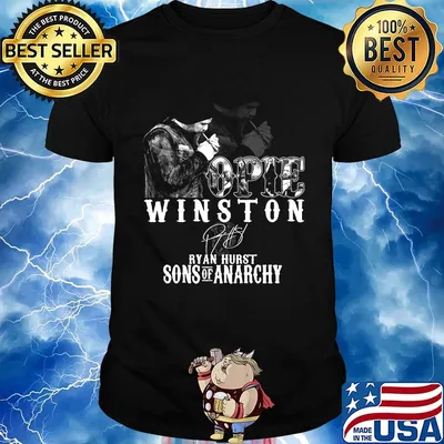 Opie winston ryan hurst sons of anarchy signature shirt