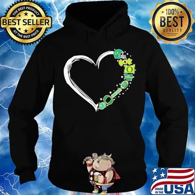 Oregon ducks football hearts s Hoodie