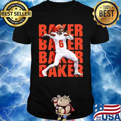 Outerstuff baker 6 mayfield cleveland browns football shirt