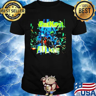 Outkast atliens album art shirt
