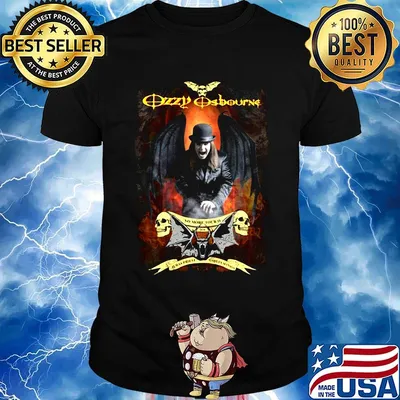 Ozzy osbourne no more tours 2019 bat shirt