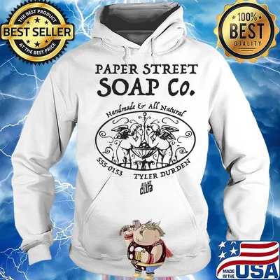 Paper street soap co handmade and all natural 555-0153 tyler durden s Hoodie