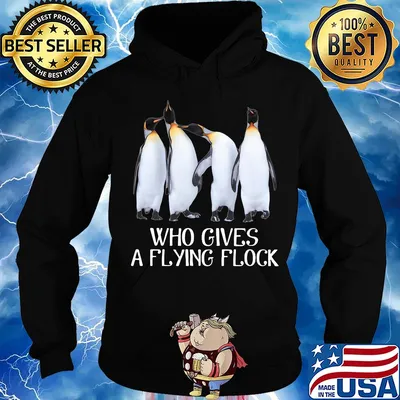 Penguins who gives a flying flock s Hoodie