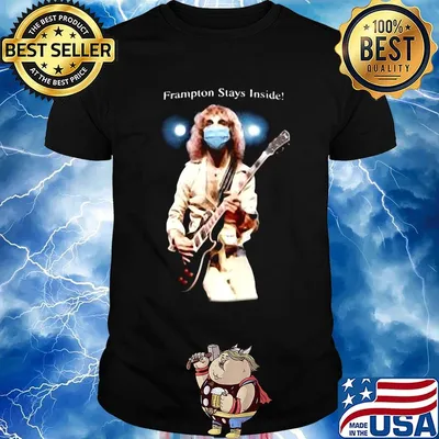 Peter frampton stays inside shirt
