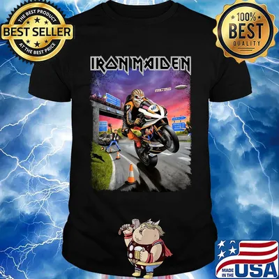 Peter hickman trooper iron maiden helmet motorcycle racing shirt