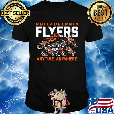 Philadelphia flyers anytime anywhere shirt
