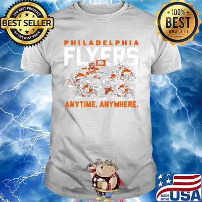 Philadelphia flyers anytime anywhere shirt
