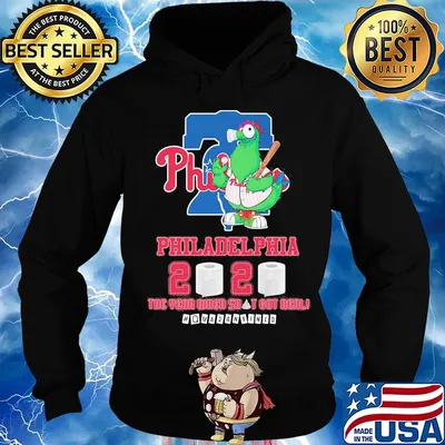 Philadelphia phillies 2020 the year when shit got real quarantine toilet paper s Hoodie