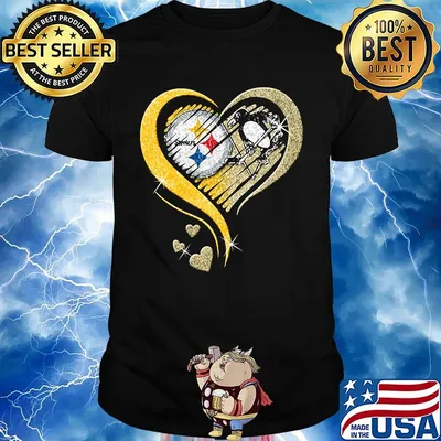 Pittsburgh steelers and pittsburgh penguins hearts diamond shirt