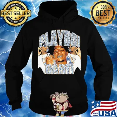 Playboi carti rapper diamond s Hoodie