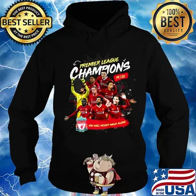 Premier league champions 2019 2020 liverpool football club you'll never walk alone s Hoodie