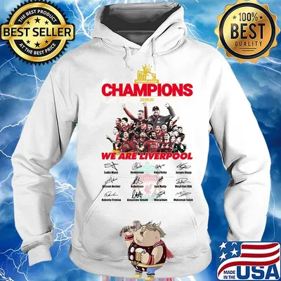 Premier league champions 2019 2020 we are liverpool signatures s Hoodie
