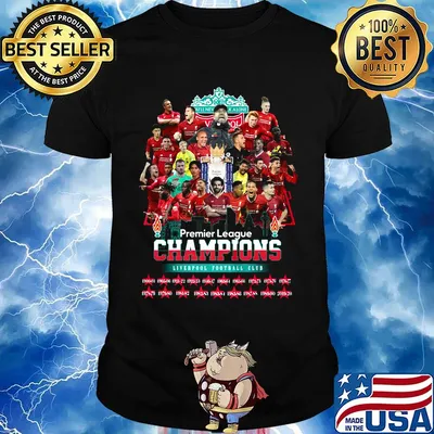Premier league champions liverpool football club 2020 shirt