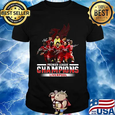 Premier league champions liverpool players signatures shirt