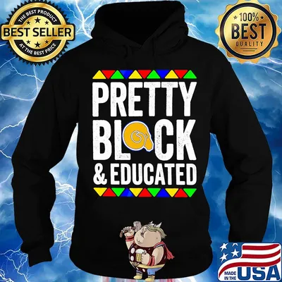 Pretty black and educated albany state university s Hoodie