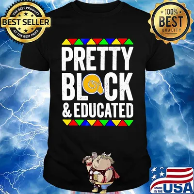 Pretty black and educated albany state university shirt