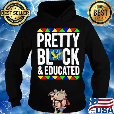 Pretty black and educated coppin state university s Hoodie