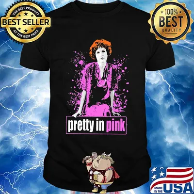 Pretty in pink t-shirt by jared swart inspired by the 1986 movie shirt