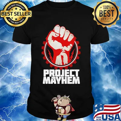 Project mayhem black lives matter shirt