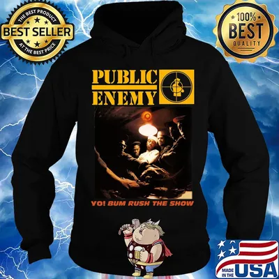 Public enemy vo bum rush the show s Hoodie